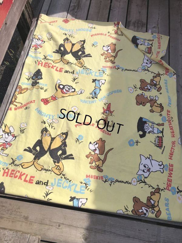 画像15: 70s Vintage Cartoon Sears Terrytoons Blanket Hard to Find!!! (B992)