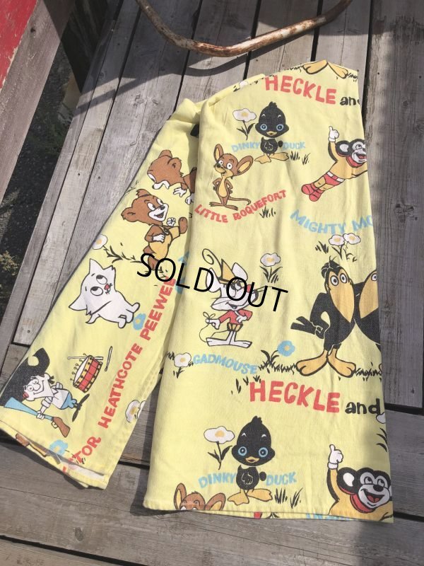 画像16: 70s Vintage Cartoon Sears Terrytoons Blanket Hard to Find!!! (B992)
