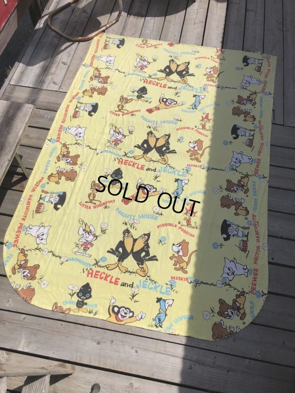 画像14: 70s Vintage Cartoon Sears Terrytoons Blanket Hard to Find!!! (B992)