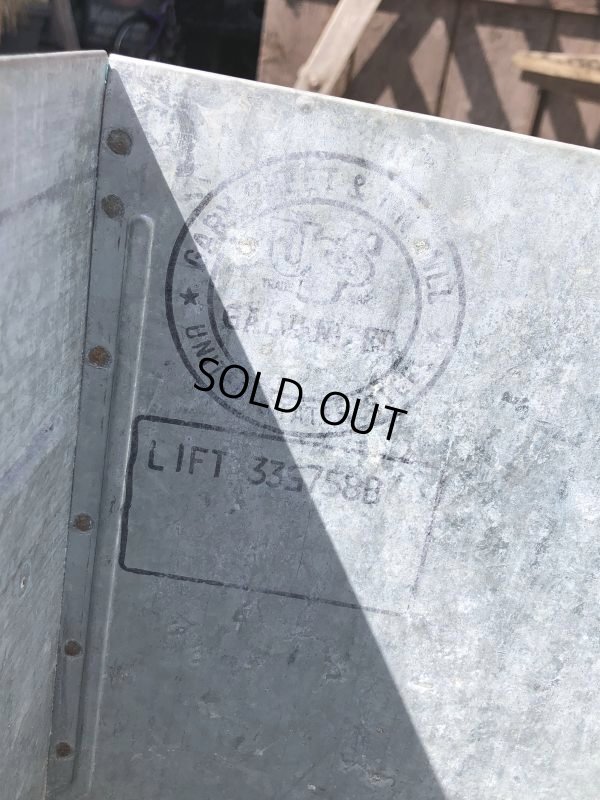 画像10: 50s Vintage KAMP KOLD Aluminum Camping Cooler Box (B993)