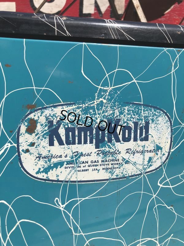 画像18: 50s Vintage KAMP KOLD Aluminum Camping Cooler Box (B993)