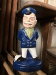 画像1: Vintage Captain Marine Coin Bank (B996) (1)