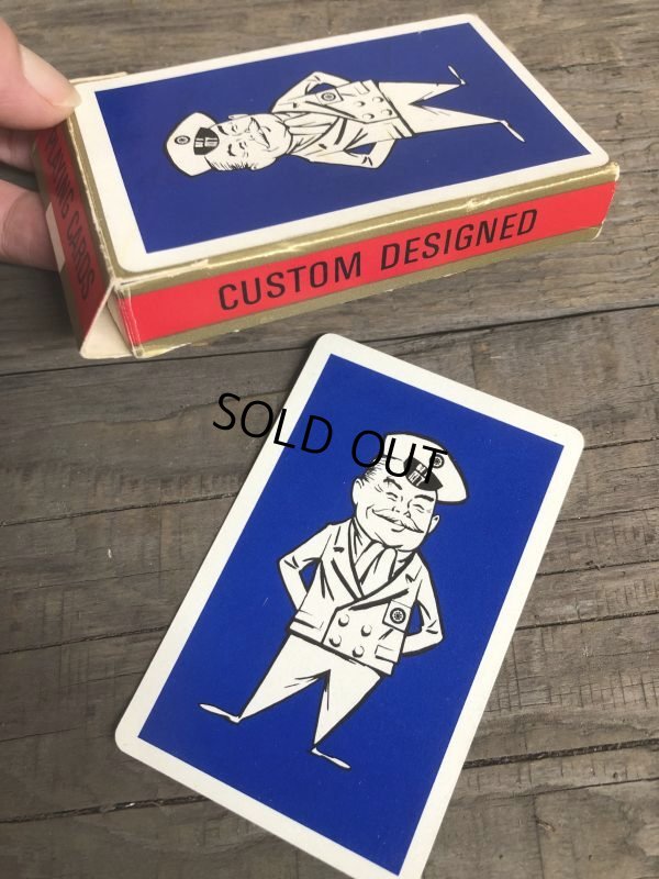 画像4: Vintage Captain Marine Playing cards (B997)