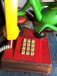 画像4: 80s Vintage The Muppets Show KERMIT THE FROG PHONE (B997) (4)