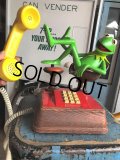 80s Vintage The Muppets Show KERMIT THE FROG PHONE (B997)