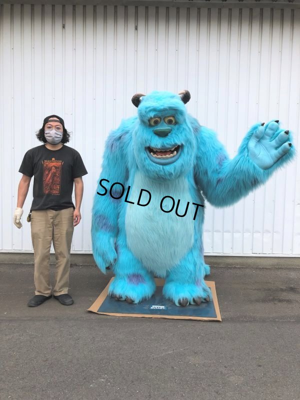 画像1: 2001 Disney Pixar Monsters Inc Sully Movie Store Display Life Size Statue (B998)