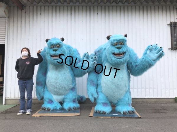 画像20: 2001 Disney Pixar Monsters Inc Sully Movie Store Display Life Size Statue (B998)
