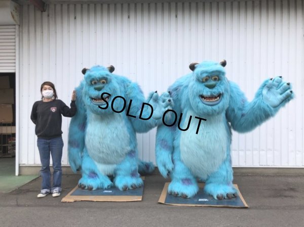 画像1: 2001 Disney Pixar Monsters Inc Sully Movie Store Display Life Size Statue (B999)