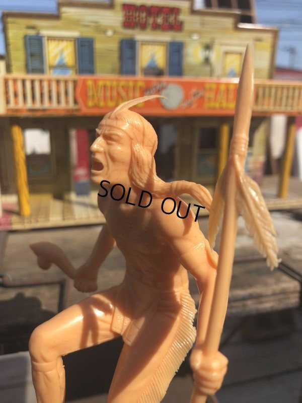 画像5: 0s Vintage Louis Marx Western Action Figure INDIAN (T586)