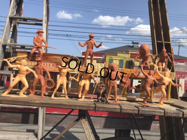 画像7: 0s Vintage Louis Marx Western Action Figure INDIAN (T586)