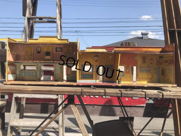 画像12: 50s Vintage Marx Silver City Western Town Playsets (S1001)