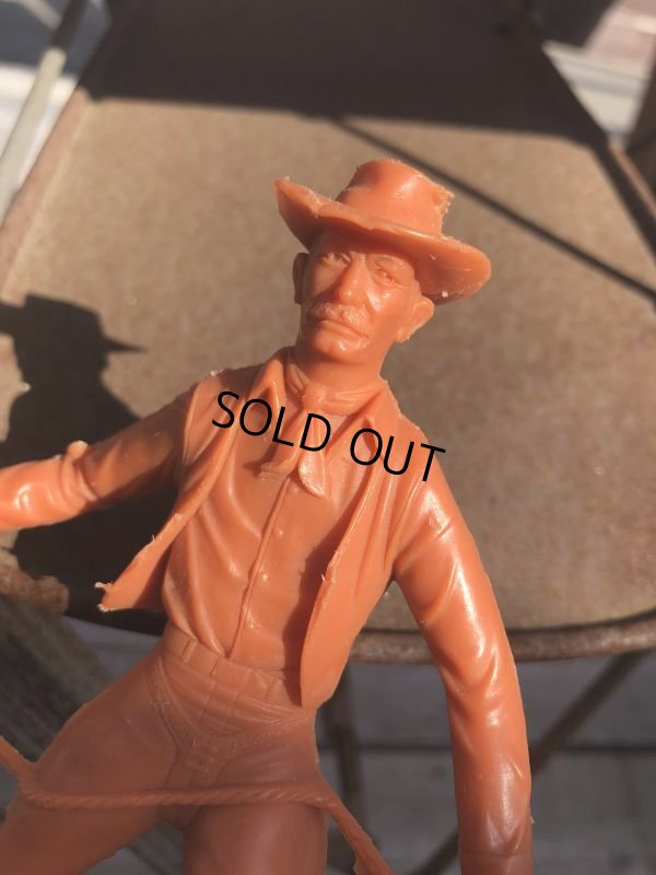 画像6: 60s Vintage Louis Marx Western Action Figure COWBOY (T277)