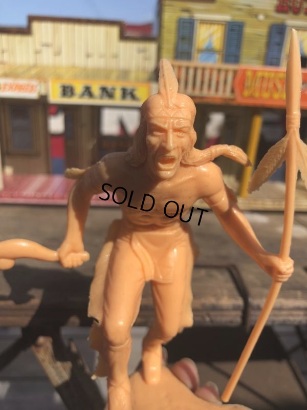 画像6: 0s Vintage Louis Marx Western Action Figure INDIAN (T586)