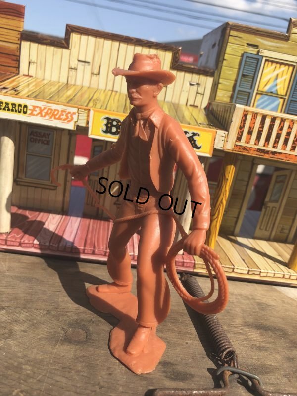 画像4: 60s Vintage Louis Marx Western Action Figure COWBOY (T277)