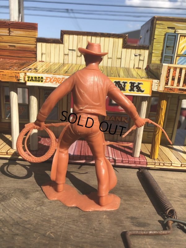 画像3: 60s Vintage Louis Marx Western Action Figure COWBOY (T277)