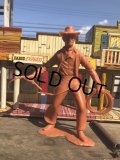 60s Vintage Louis Marx Western Action Figure COWBOY (T277)