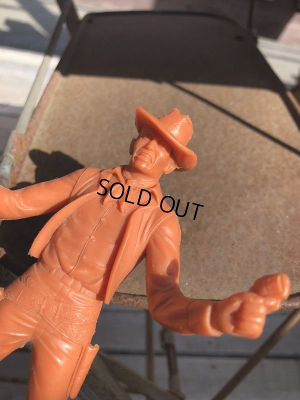 画像6: 60s Vintage Louis Marx Western Action Figure COWBOY (T273)