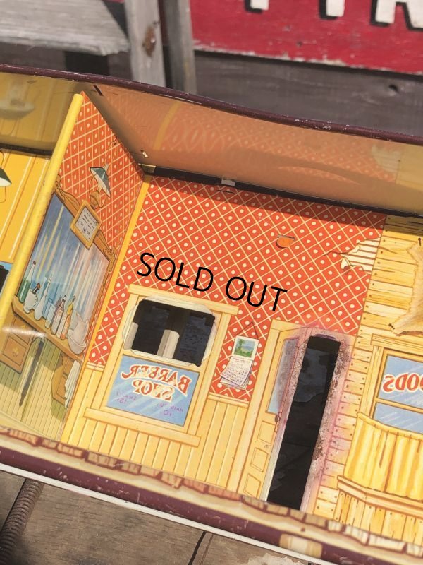 画像18: 50s Vintage Marx Silver City Western Town Playsets (S1001)