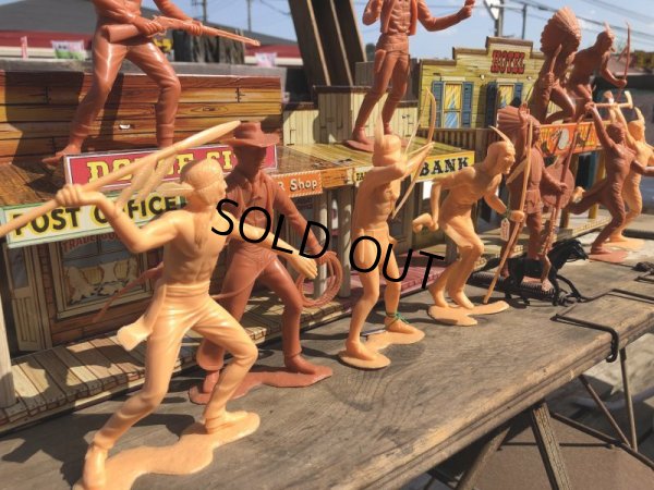 画像6: 60s Vintage Louis Marx Western Action Figure INDIAN (T587)
