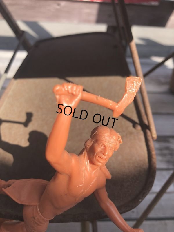 画像5: 60s Vintage Louis Marx Western Action Figure INDIAN (T281)