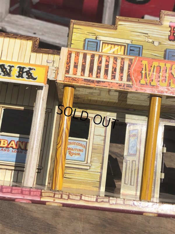 画像8: 50s Vintage Marx Silver City Western Town Playsets (S1001)