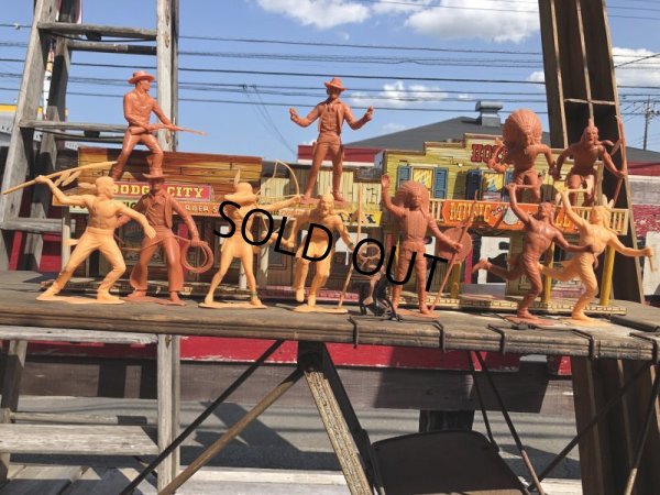 画像8: 60s Vintage Louis Marx Western Action Figure COWBOY (T277)