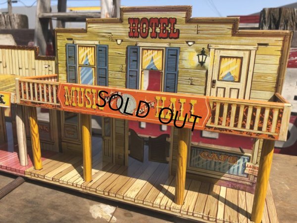 画像4: 50s Vintage Marx Silver City Western Town Playsets (S1001)