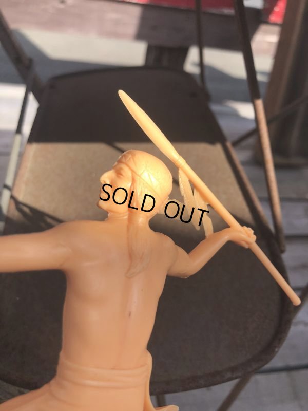 画像5: 60s Vintage Louis Marx Western Action Figure INDIAN (T587)