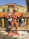 60s Vintage Louis Marx Western Action Figure COWBOY (T273)