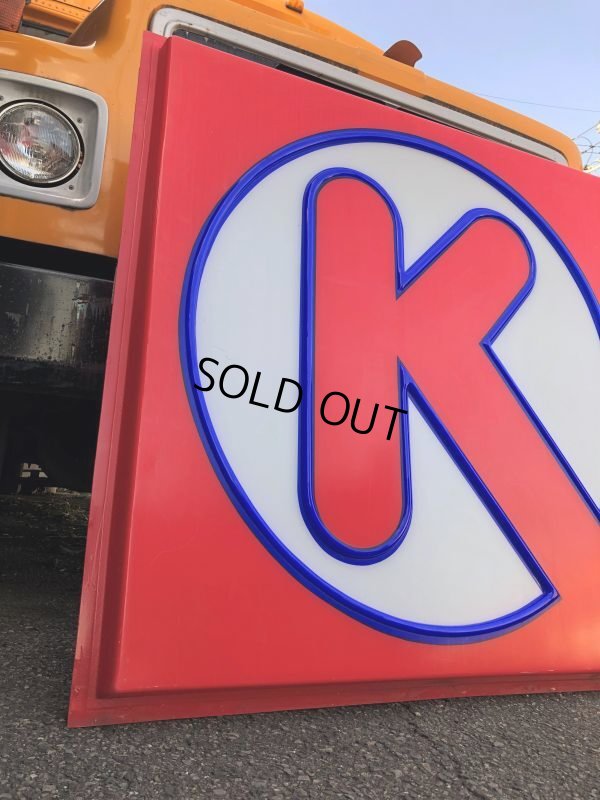 画像6: Vintage U.S.A Circle K Convenience Store & Gas Station Sign 121x121cm (C03)