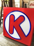 画像12: Vintage U.S.A Circle K Convenience Store & Gas Station Sign 121x121cm (C03)