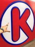 画像10: Vintage U.S.A Circle K Convenience Store & Gas Station Sign 121x121cm (C03)