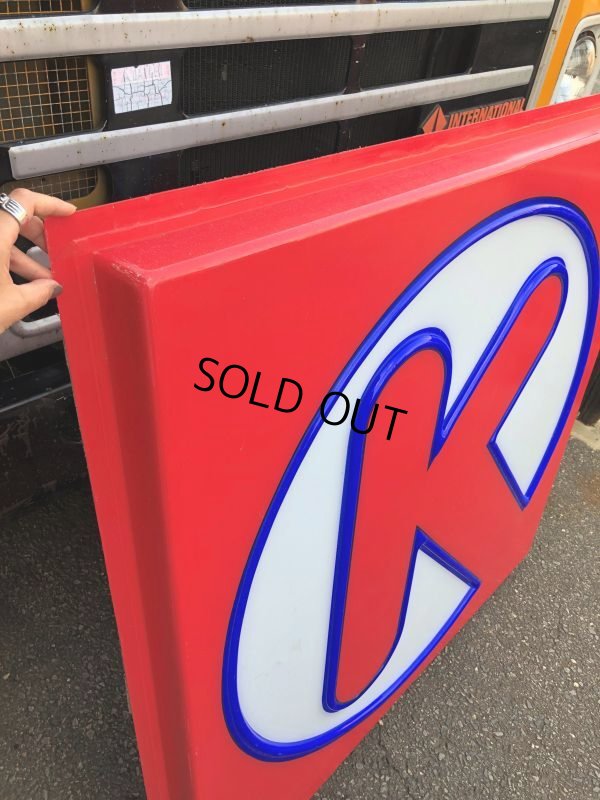 画像2: Vintage U.S.A Circle K Convenience Store & Gas Station Sign 121x121cm (C03)