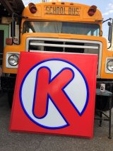 Vintage U.S.A Circle K Convenience Store & Gas Station Sign 121x121cm (C03)