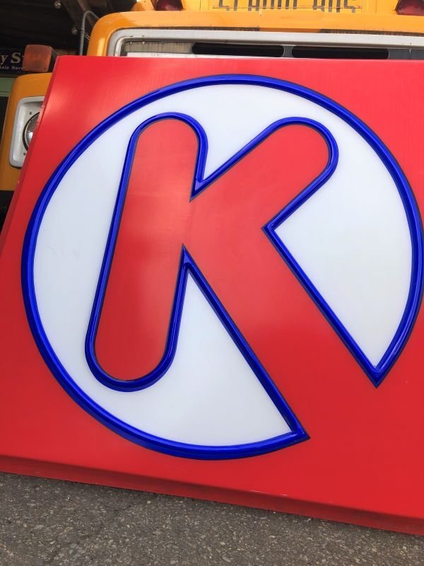 画像5: Vintage U.S.A Circle K Convenience Store & Gas Station Sign 121x121cm (C03)