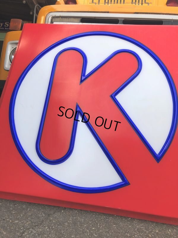 画像5: Vintage U.S.A Circle K Convenience Store & Gas Station Sign 121x121cm (C03)