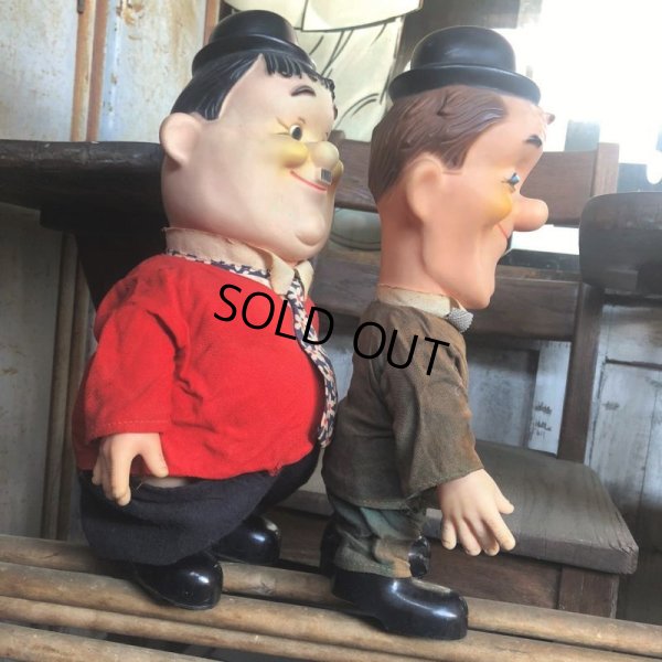 画像7: 70s Vintage Laurel and Hardy Cartoon Vinyl Doll Set (C05)