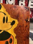 画像7: Vintage Disney Mickey Mouse Print on Wood Panel (C08)