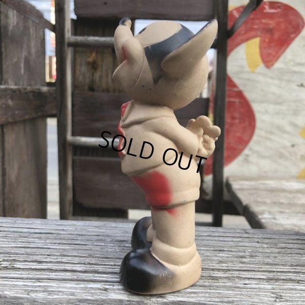 画像4:  60s Vintage DELL Disney Mickey Mouse Rubber Doll (C06)