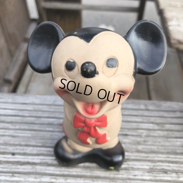 画像5:  60s Vintage DELL Disney Mickey Mouse Rubber Doll (C06)