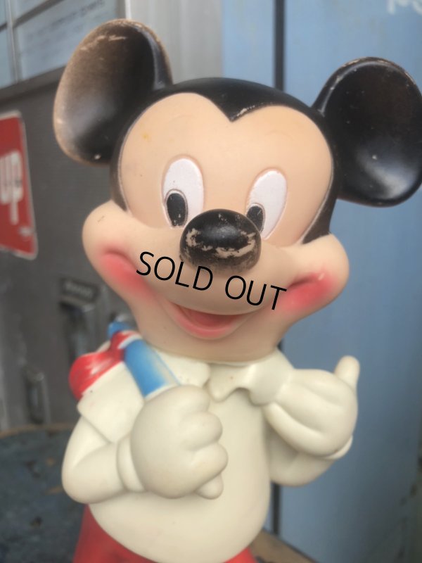 画像8:  60s Vintage DELL Disney Mickey Mouse Rubber Doll (C07)