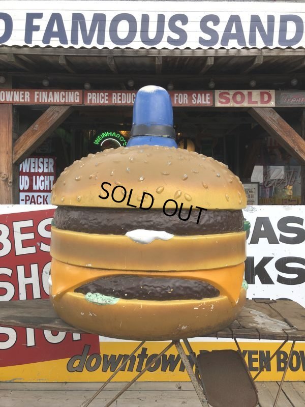 画像3: Vintage Mcdonald's Playland Big Mac Police Head statue Hard to Find!!!! (C010)