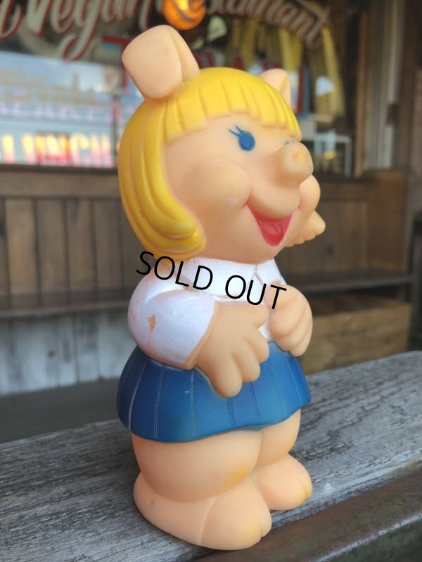 画像3: Vintage The Muppets Show Miss Piggy ? Vinyl Doll (C014)