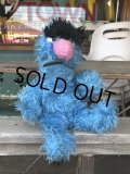 70s Vintage Knickerbocker Sesame Street Herry Monster Plush Doll 35cm (B952)