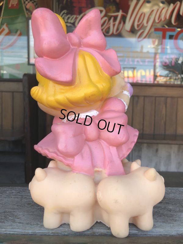 画像5: 80s Vintage Muppet Babies Miss Piggy Vinyl Bank Doll (C013)