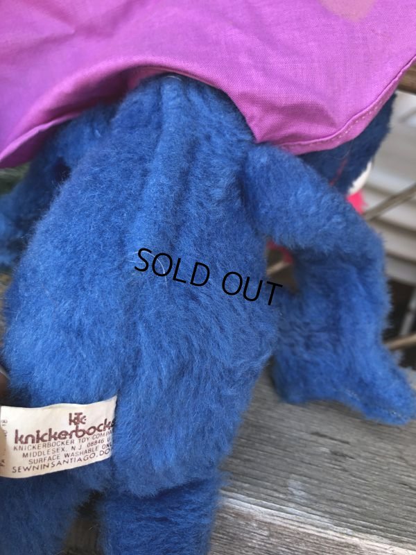 画像4: Vintage Knickerbocker Sesame Street Grover Plush Doll 38cm (B950)