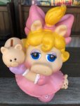 画像9: 80s Vintage Muppet Babies Miss Piggy Vinyl Bank Doll (C013)