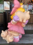 画像4: 80s Vintage Muppet Babies Miss Piggy Vinyl Bank Doll (C013)