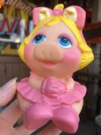 画像10: 80s Vintage Muppet Babies Miss Piggy Vinyl Doll (C012)