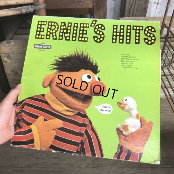 画像6: Vintage Sesame Street ERNIE'S HITS LP Record (C018)